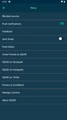 Squid android App screenshot 7